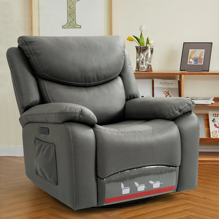 Power swivel clearance rocker recliner chair